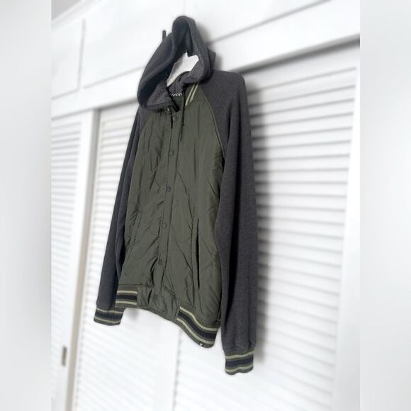 Hurley Hooded Winter Ski Jacket Coat Size L - Picture 11 of 13